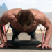 push-up with resistance band