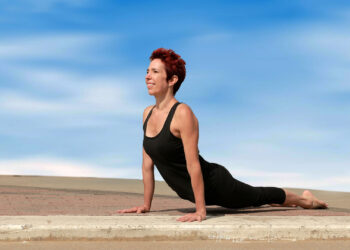 upward facing dog pose