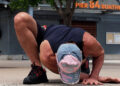 Athlete performing the World’s Greatest Stretch flow to improve mobility and flexibility.