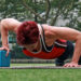 push-up with block