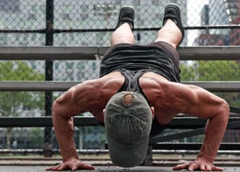 decline push-up form for men building upper chest and shoulder strength