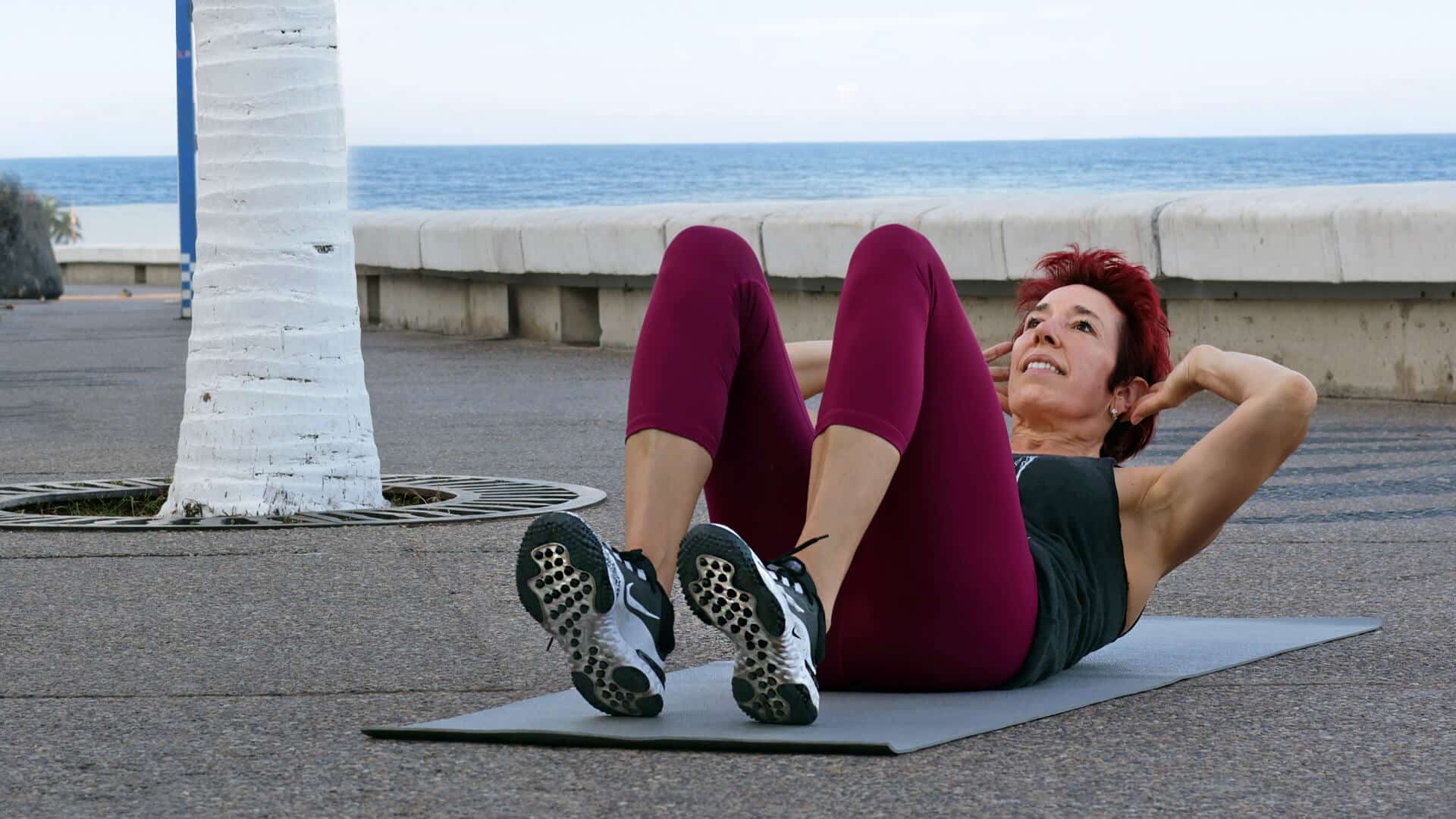the correct setup for abdominal training